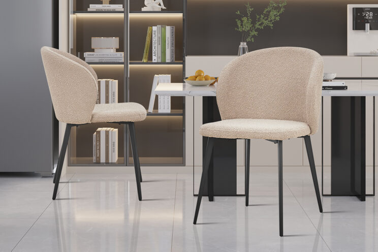 Chaise en tissu "Toledo" - Image 2