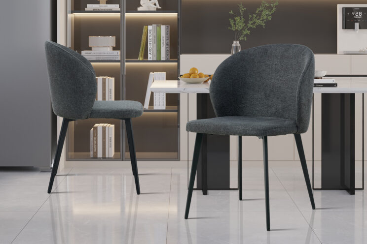 Chaise en tissu "Toledo" - Image 2