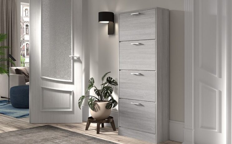 Armoire à chaussures 4 tiroirs "Carini"