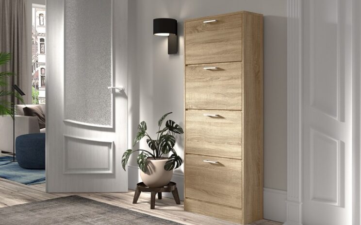 Armoire à chaussures 4 tiroirs "Carini"
