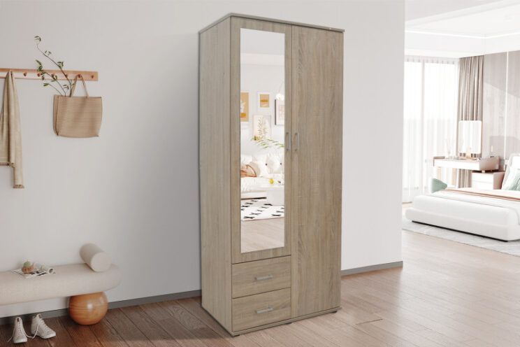 Garde-robe avec miroir "Marc"