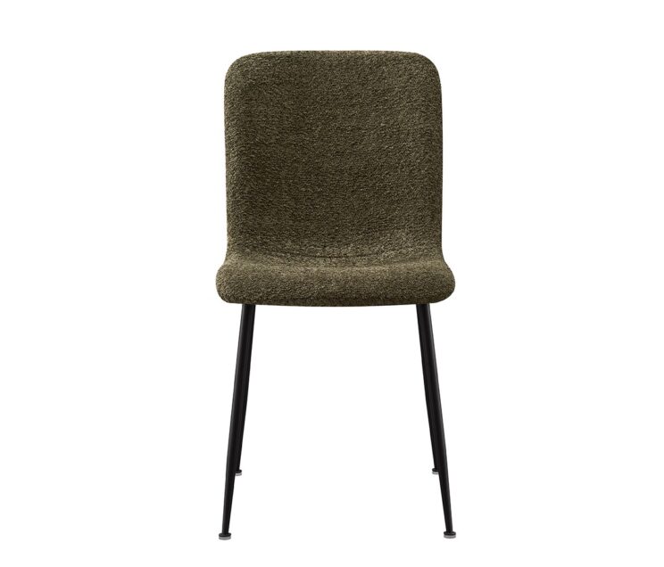 Chaise en tissu bouclé "Alice" - Image 2