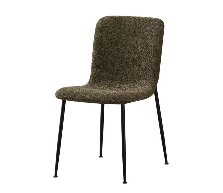 Chaise en tissu bouclé "Alice" - Image 3