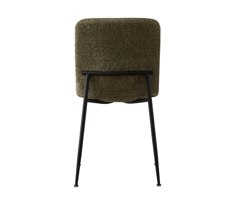 Chaise en tissu bouclé "Alice" - Image 5
