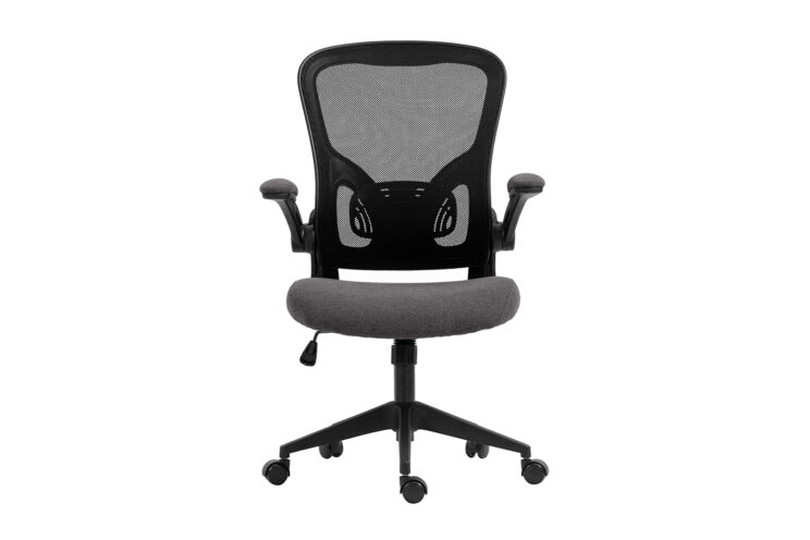 Chaise de bureau noir/gris "Marcos" - Image 2