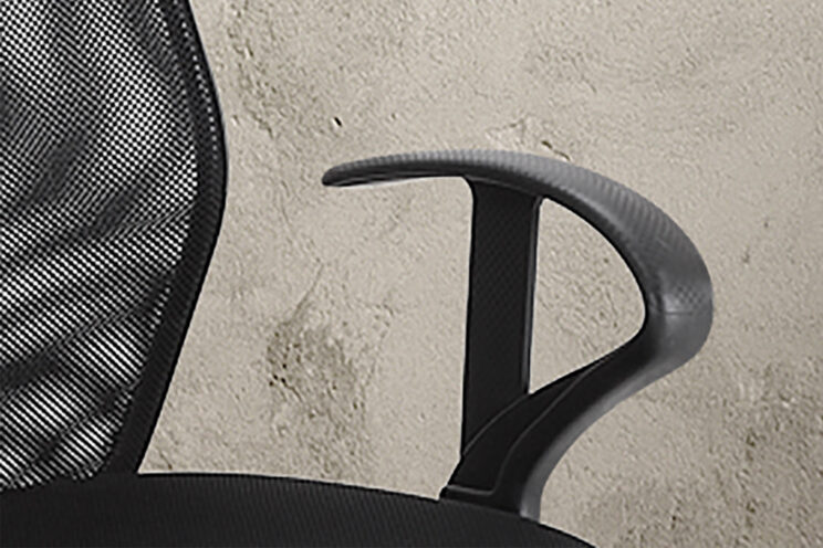 Chaise de bureau noir "Job" - Image 3