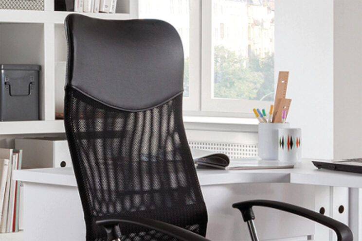 Chaise de bureau noir "Max" - Image 3