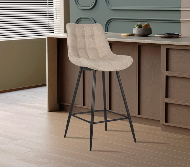 Tabouret en tissu "Ariba"