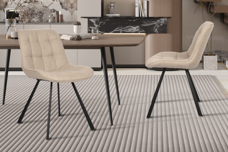 Chaise en tissu "Ariba" - Image 2