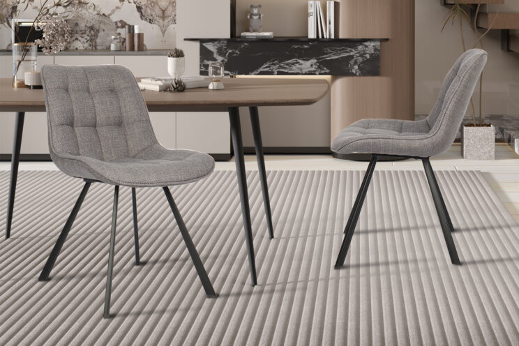 Chaise en tissu "Ariba" - Image 2