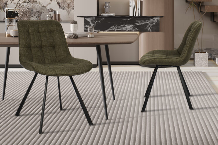 Chaise en tissu "Ariba" - Image 2