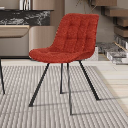 Chaise en tissu "Ariba"