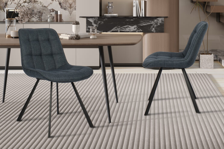 Chaise en tissu "Ariba" - Image 2