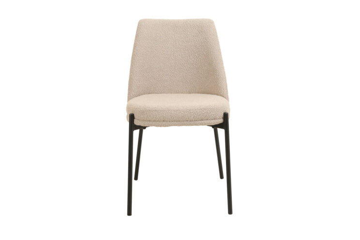 Chaise en tissu bouclé "Ella" - Image 3