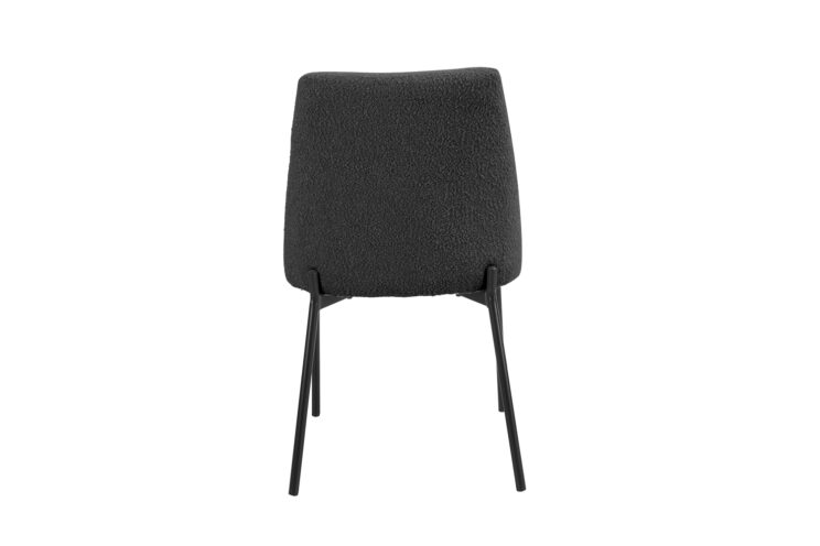 Chaise en tissu bouclé "Ella" - Image 6