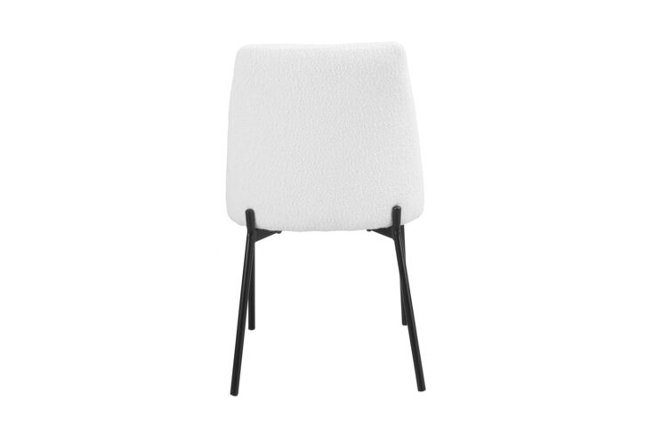 Chaise en tissu bouclé "Ella" - Image 6
