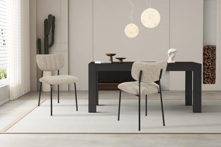 Chaise en tissu "Antura" - Image 2