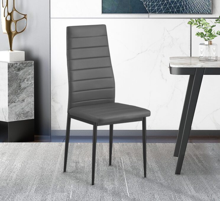 Set de 4 chaises en PU "Cato/Kenzo"