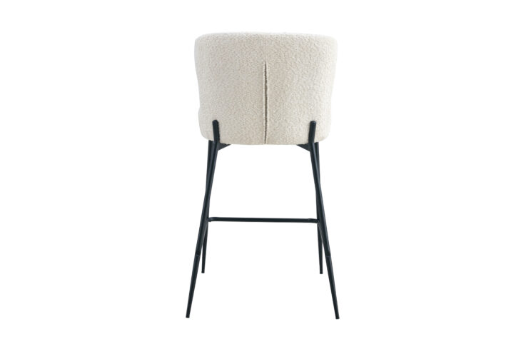 Tabouret en tissu bouclé "Lisa" - Image 6