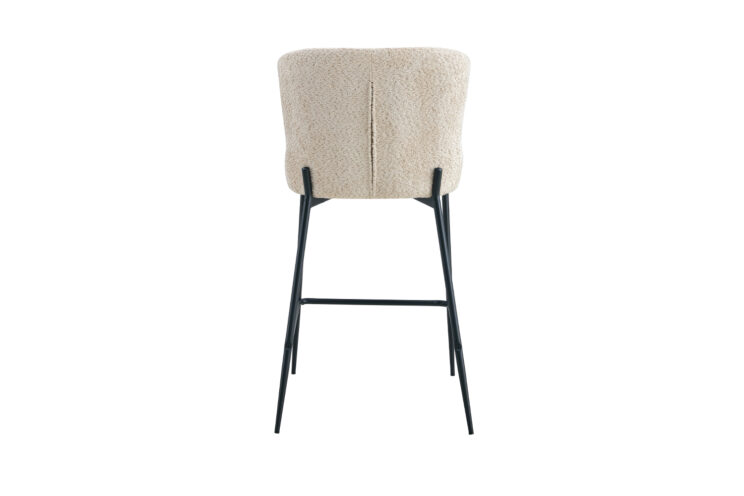 Tabouret en tissu bouclé "Lisa" - Image 6