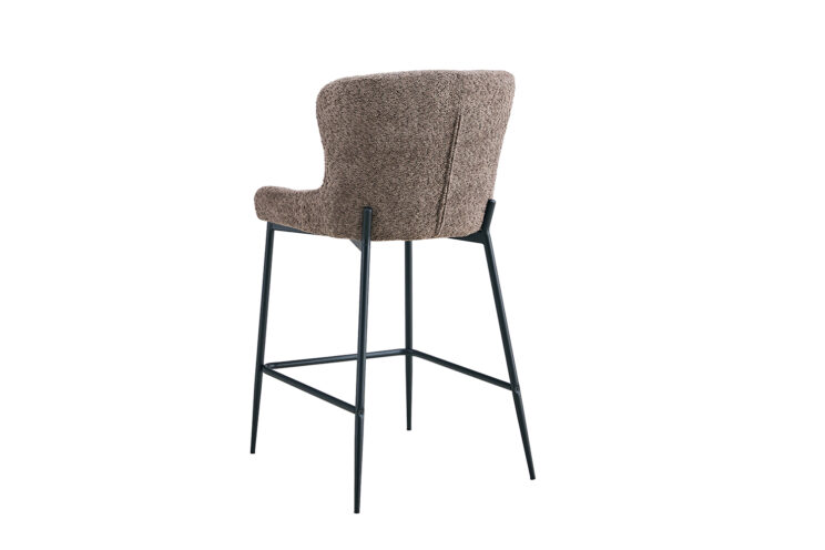 Tabouret en tissu bouclé "Lisa" - Image 7