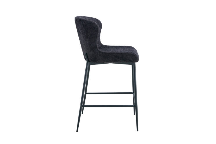 Tabouret en tissu bouclé "Lisa" - Image 5