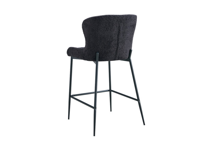 Tabouret en tissu bouclé "Lisa" - Image 6