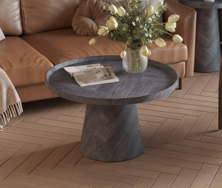 Table basse ronde "Manus"