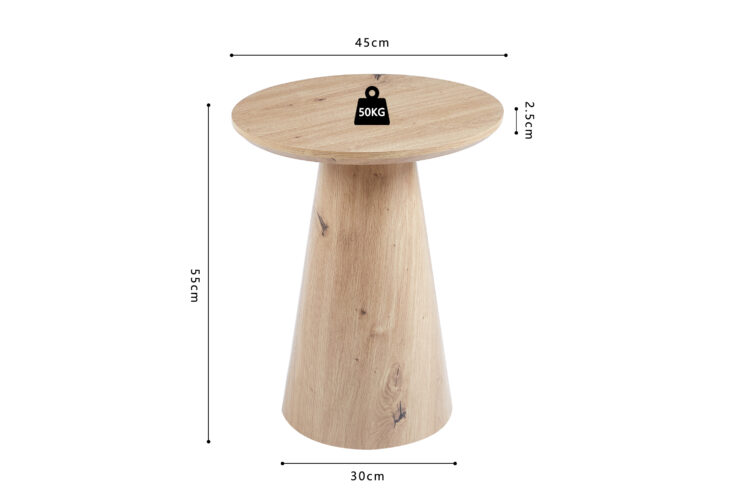 Table basse ronde "Lukas" - Image 6