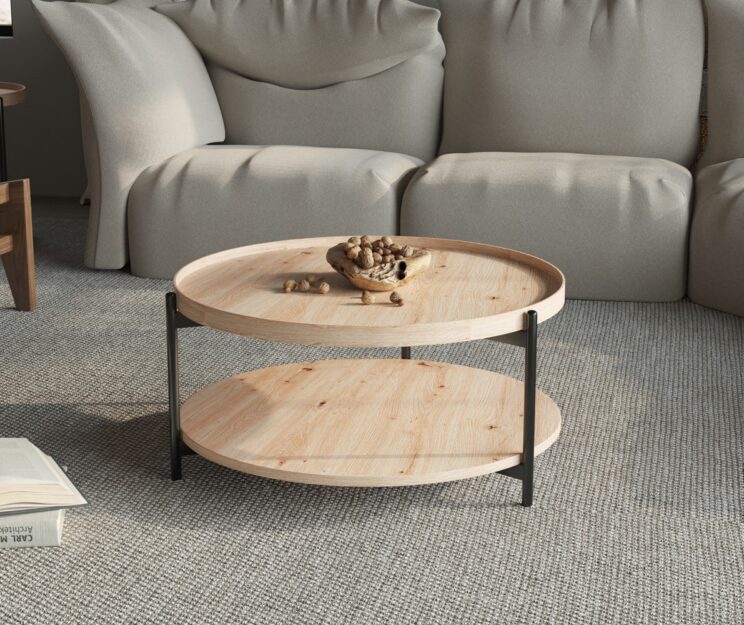 Table basse ronde "Dalina"