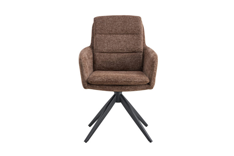 Chaise en tissu pivotante "Lisold" - Image 4