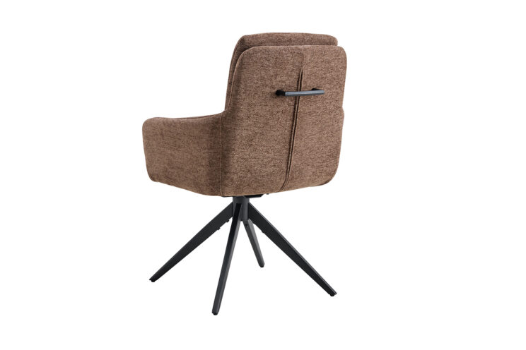 Chaise en tissu pivotante "Lisold" - Image 6