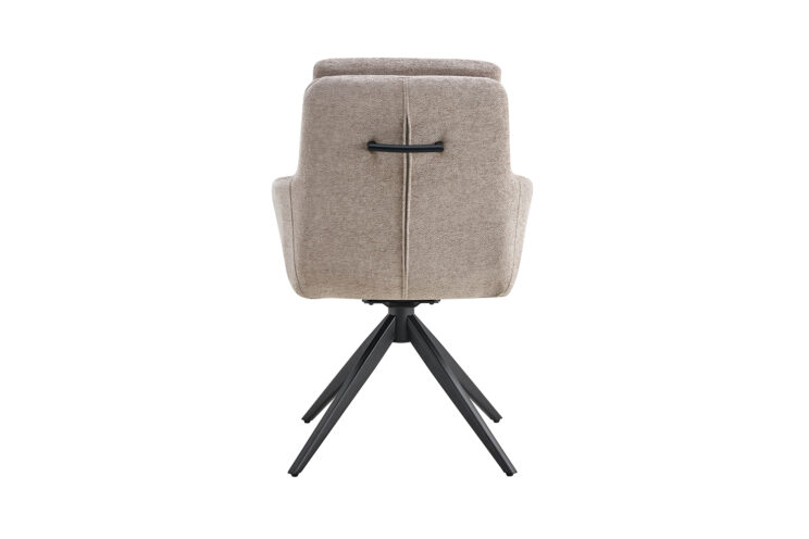 Chaise en tissu pivotante "Lisold" - Image 6