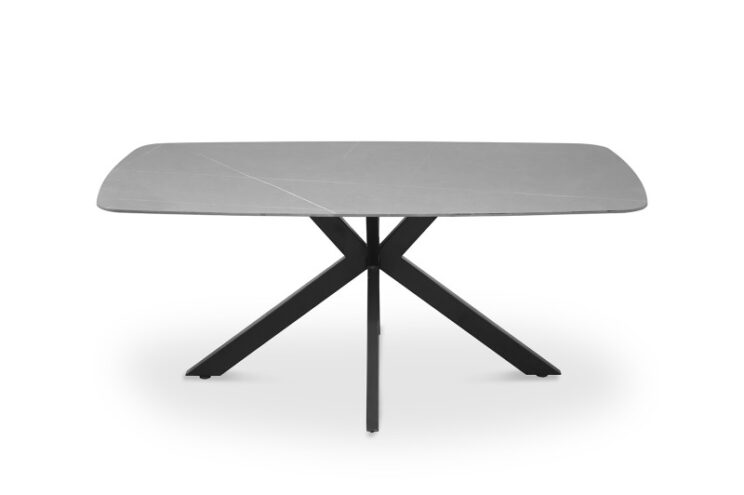 Table 'Apollo' 180 cm ovale en pierre grise danoise - Image 2