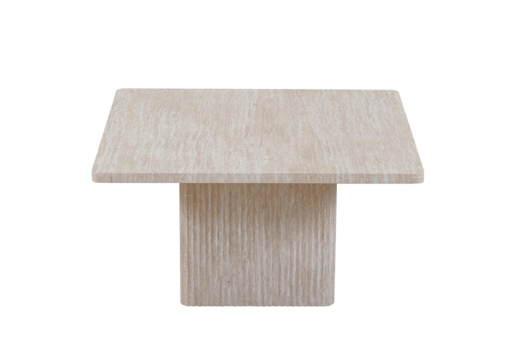 Set de 2 tables basses "Bobby" décor travertin - Image 5