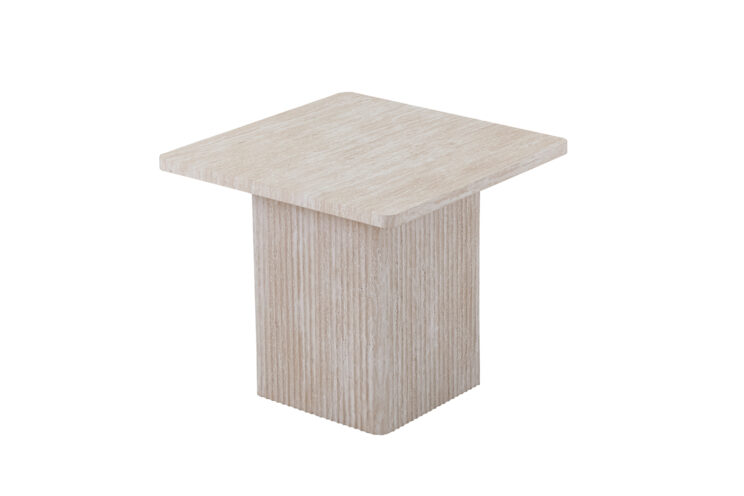 Set de 2 tables basses "Bobby" décor travertin - Image 8