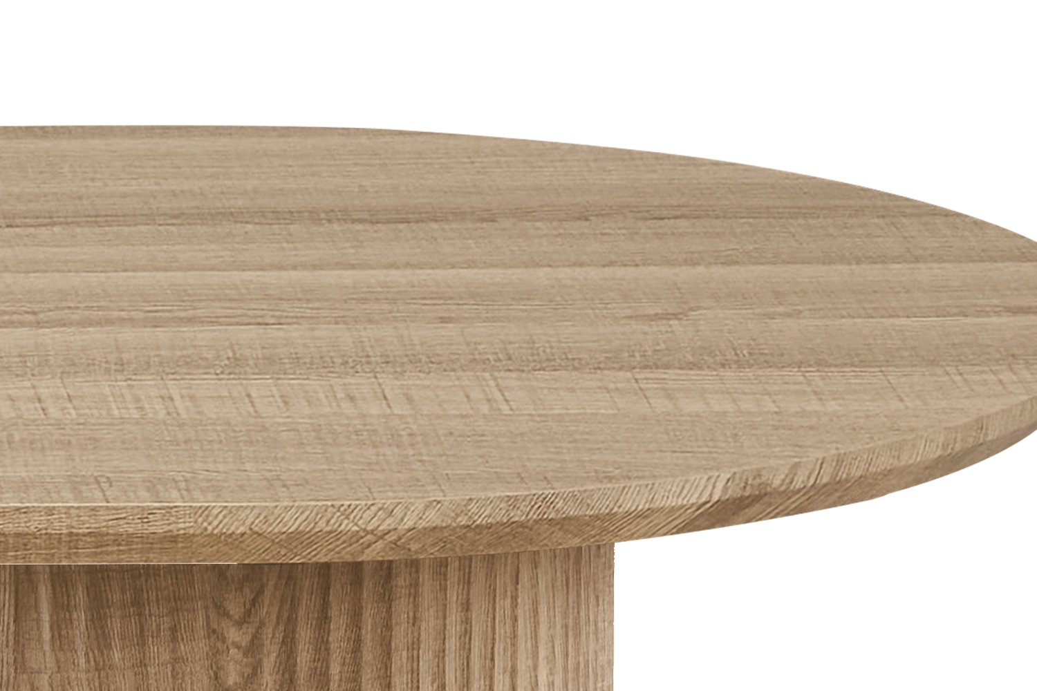 Table 'Lagos' 120 cm Ronde Décor Chêne Naturel - Image 6