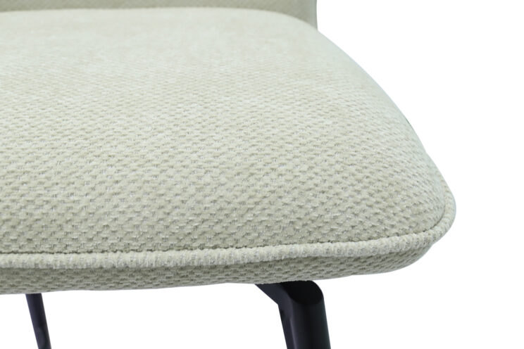 Chaise de bar "Lara" pivotante en tissu - Image 9