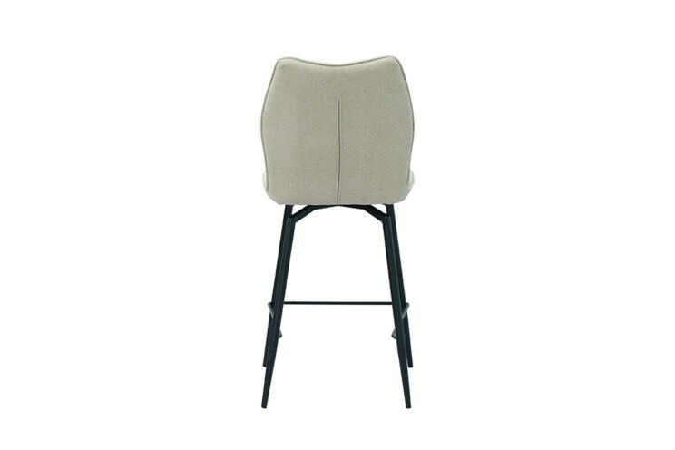 Chaise de bar "Lara" pivotante en tissu - Image 7