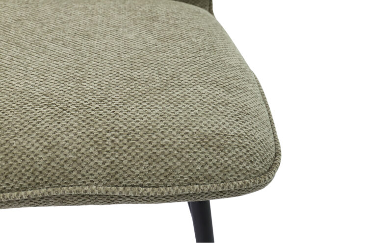 Chaise de bar "Lara" pivotante en tissu - Image 10