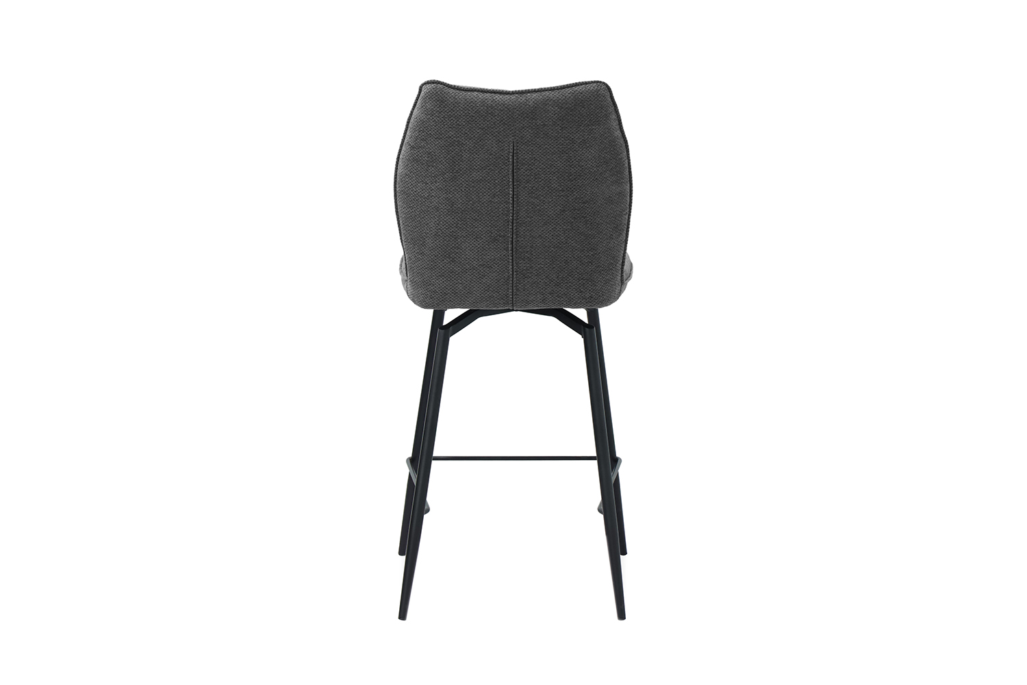 Chaise de bar "Lara" pivotante en tissu - Image 7