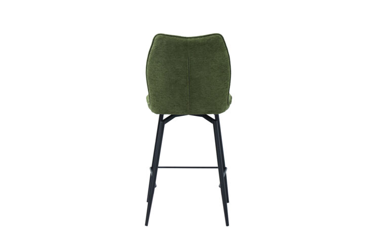 Chaise de bar "Lara" pivotante en tissu - Image 7