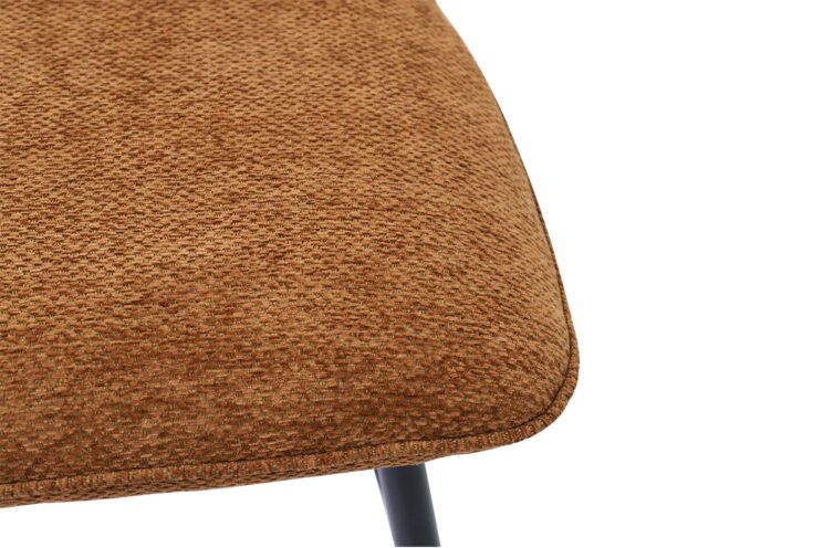 Chaise de bar "Lara" pivotante en tissu - Image 9