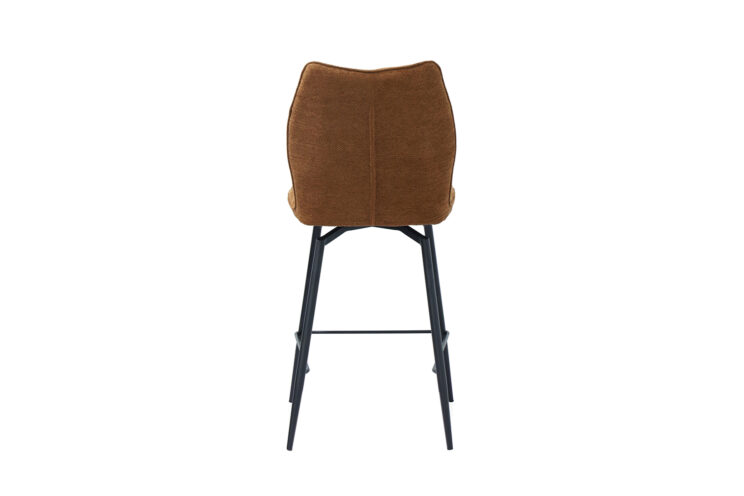 Chaise de bar "Lara" pivotante en tissu - Image 7
