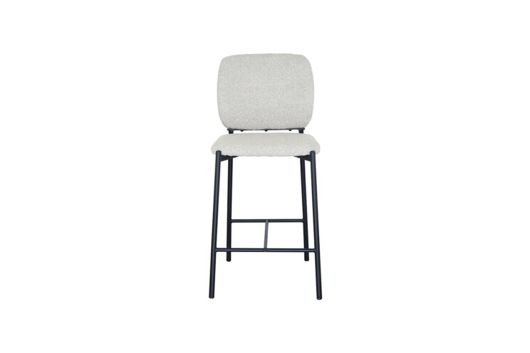 Chaise de bar en tissu " Sophia" - Image 3