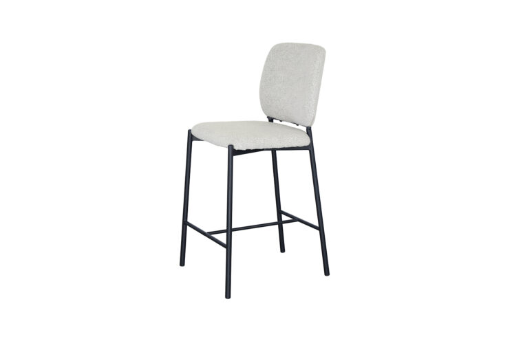 Chaise de bar en tissu " Sophia" - Image 5