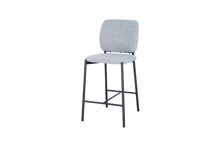 Chaise de bar en tissu " Sophia" - Image 4