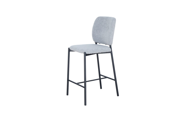 Chaise de bar en tissu " Sophia" - Image 5
