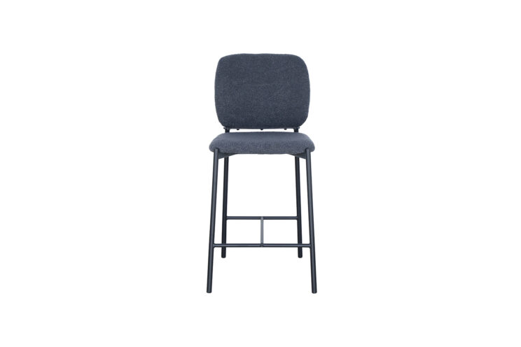 Chaise de bar en tissu " Sophia" - Image 3