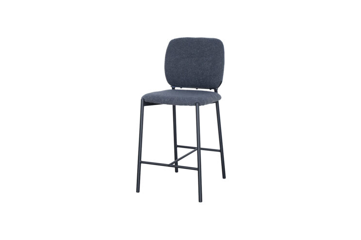 Chaise de bar en tissu " Sophia" - Image 4